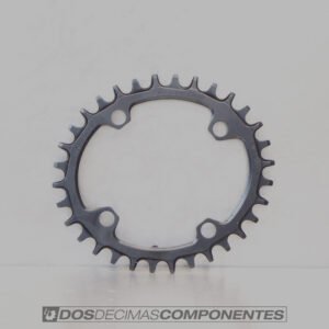Plato Mono Elíptico BCD96A (Shimano XT M8000)