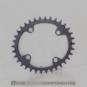 Plato Mono Elíptico BCD96A (Shimano XT M8000)